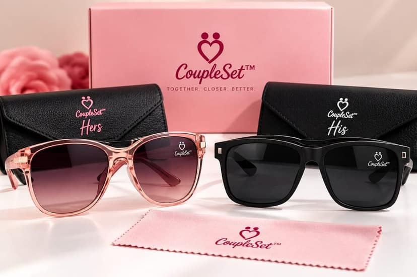 Matching Couple Sunglasses – His & Hers view 2