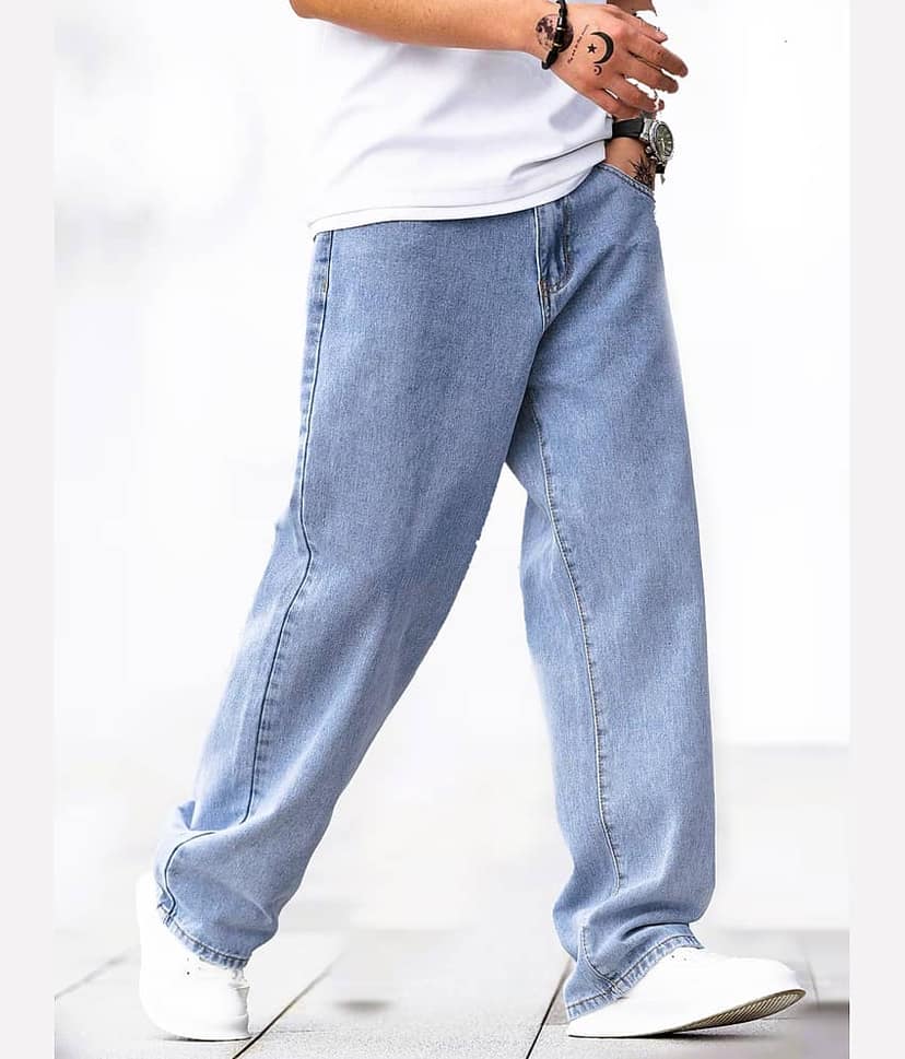 ZAYSH Basic Men's Jeans - Light Blue ( Pack of 1 )