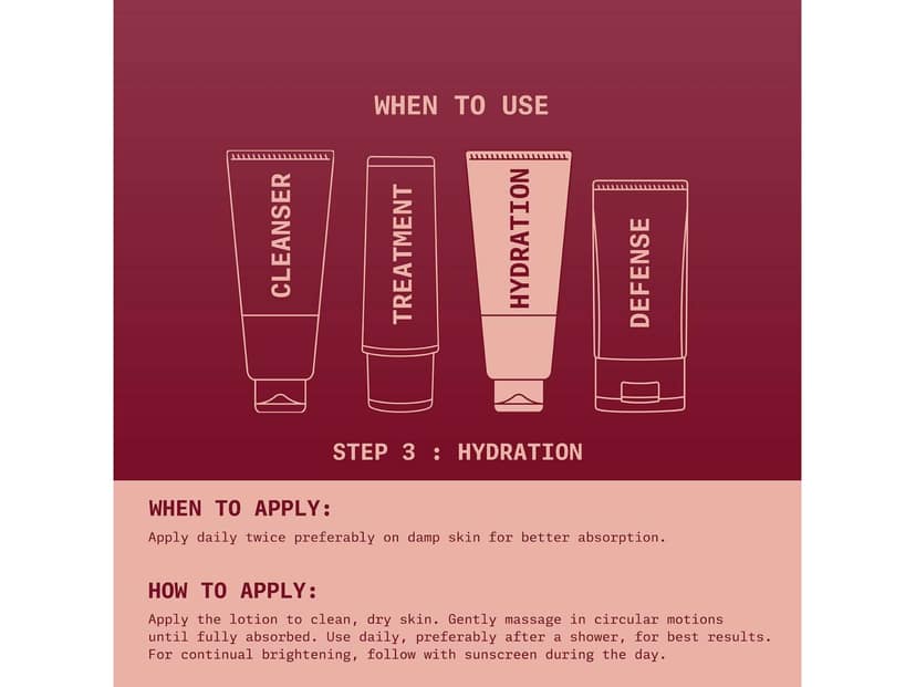 Ningen Body Brightening Lotion view 4