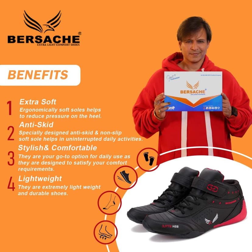 Bersache Premium Sports ,walking,Gym,cricket, Trending Running Shoes For Men's view 2