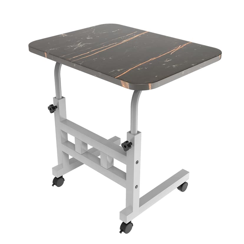 Portronics My Buddy D Wood Multipurpose Movable & Adjustable Table for Computer & Laptop