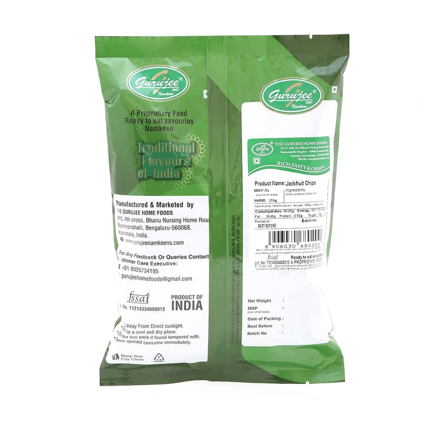 Jackfruit Chips 150 Gms view 3