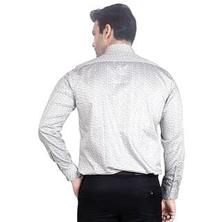 DUKUL Men'ss Printed Cotton Shirt Full Sleeve Regular Fit | Perfect for Formal & Casual Wear view 2