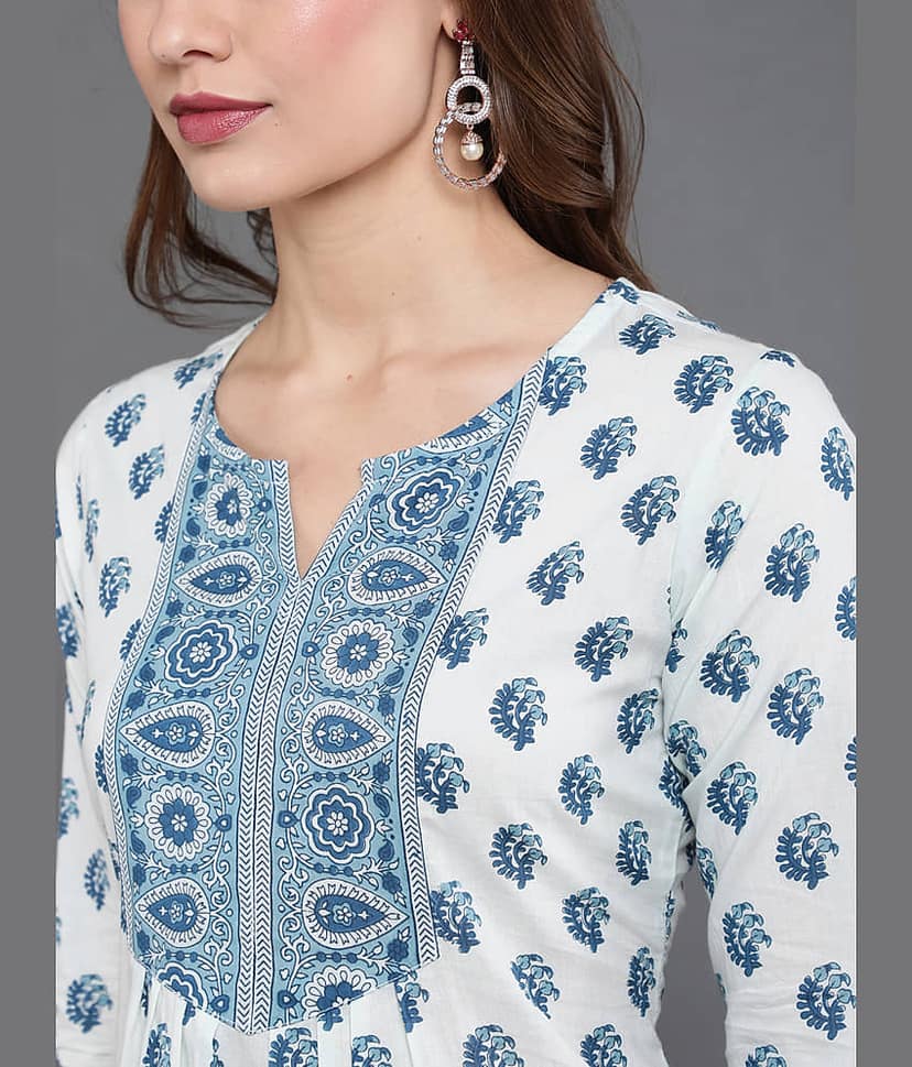 Cotton Short Kurti For Women (Pack of 1) view 2