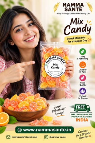 Mix Candy, Fruit Mix Candy, Assorted Candy, Fruit Flavoured Candy, Jelly Fruit Candy