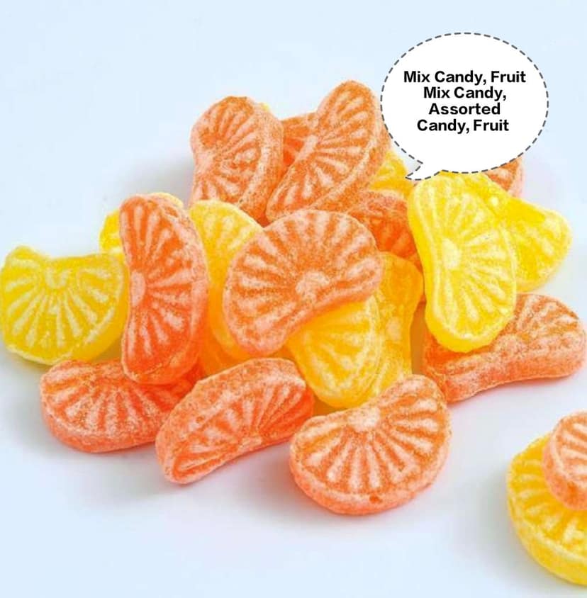 Mix Candy, Fruit Mix Candy, Assorted Candy, Fruit Flavoured Candy, Jelly Fruit Candy view 4