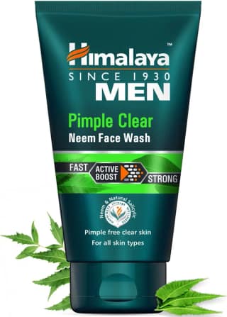 Himalaya Men Pimple Clear Neem Face Wash, 100 Ml