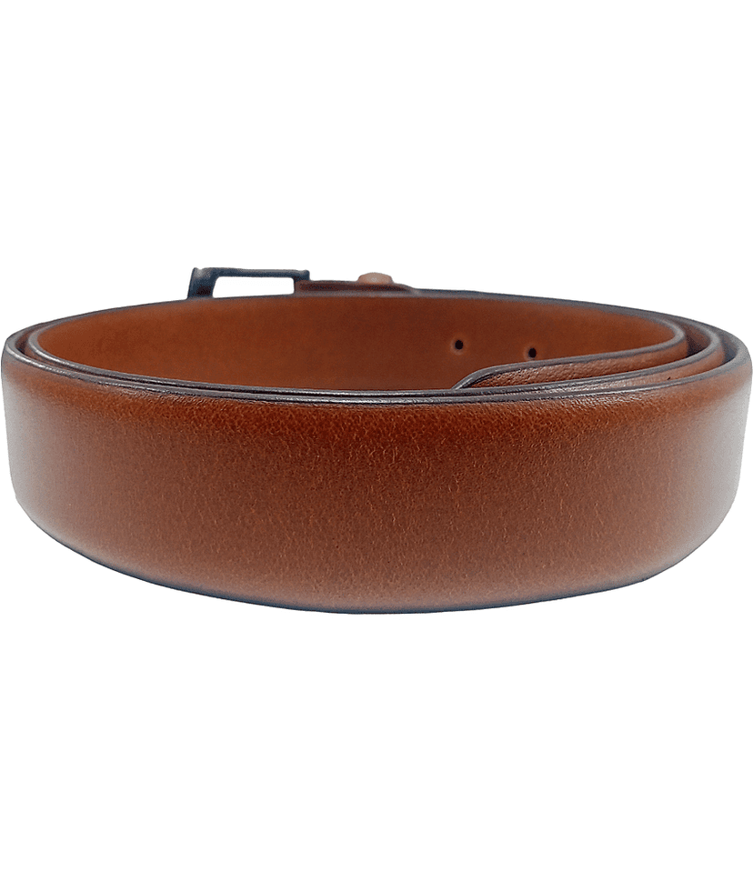 ULTIFAB - Tan Leather Men's Formal Belt ( Pack of 1 ) view 2