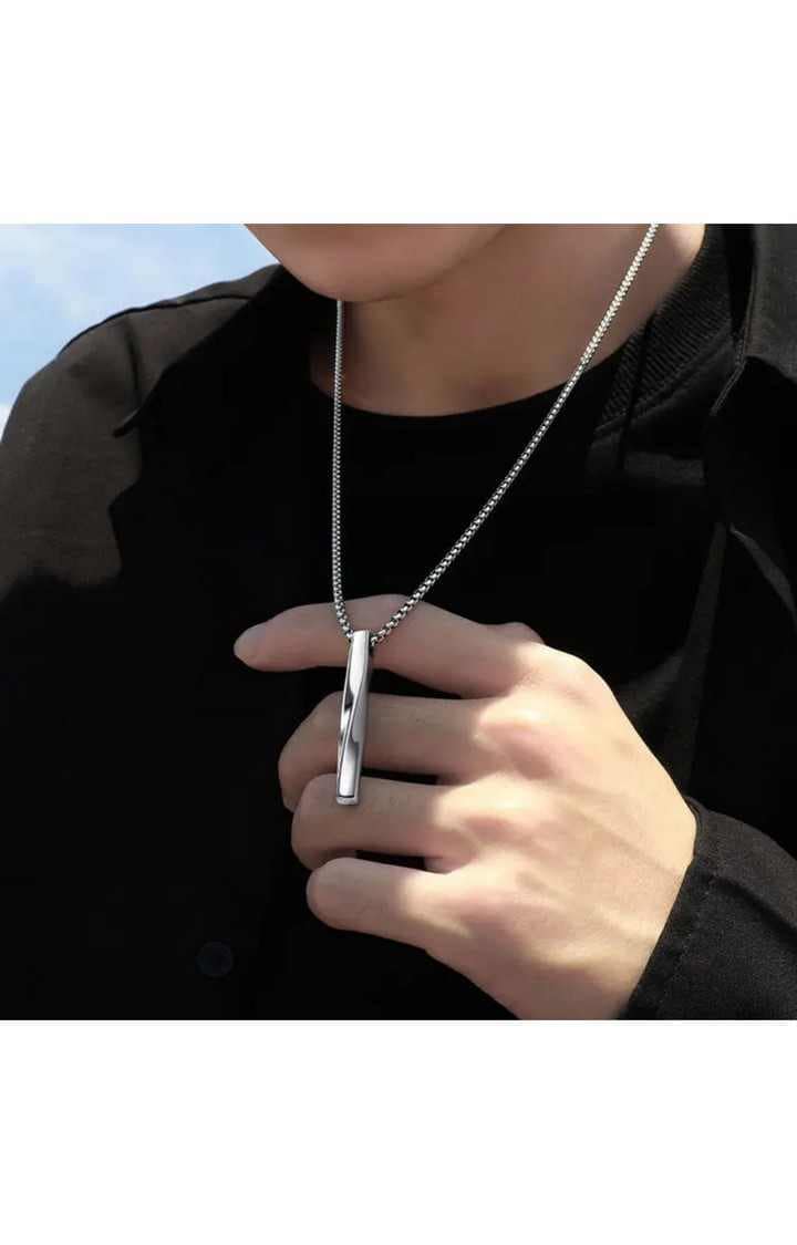 Collier Silver Chain view 2