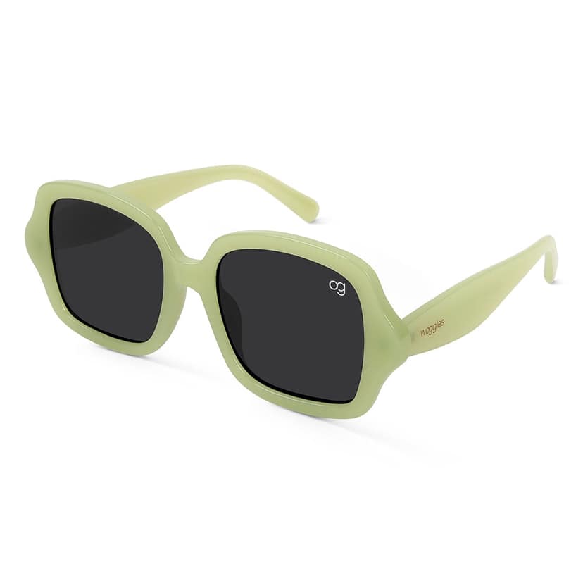 Monochromatic Square Sunglasses