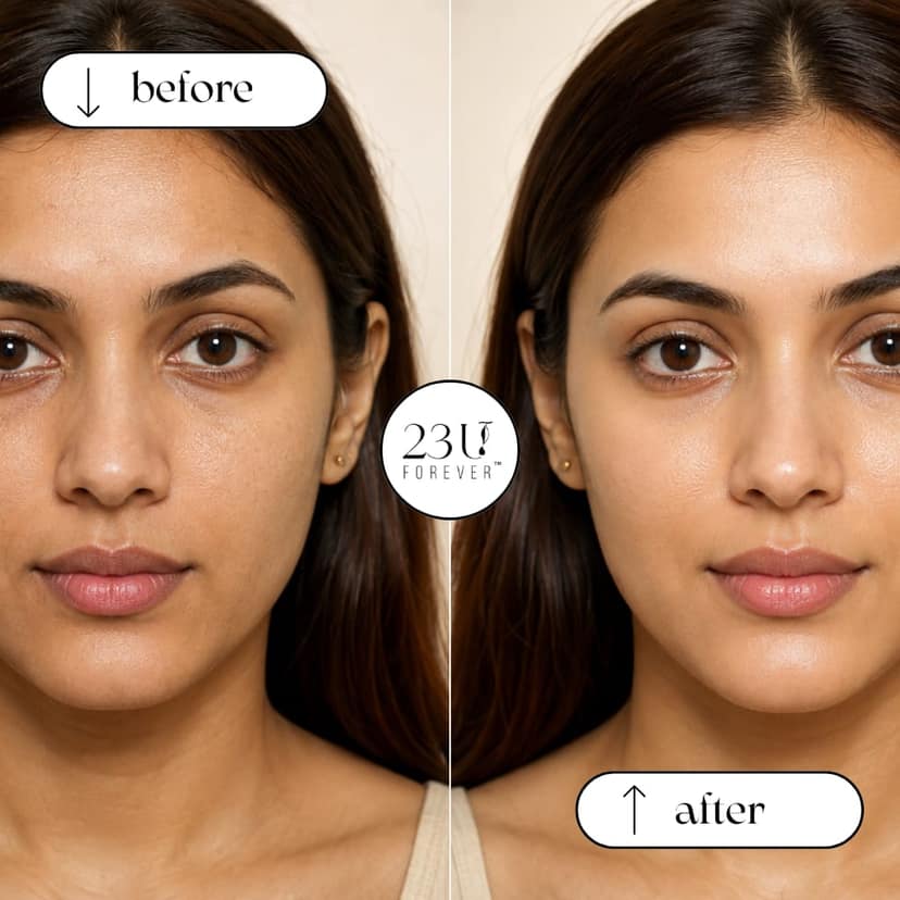 23U FOREVER Lustrous Gel Cream | Moisturizer Antioxidant Rich Weightless Hydration for Dewy Radiant Skin | Oil-Free Non-Greasy Daily Face Cream | For Sensitive and All Skin Types | 50 ml view 5