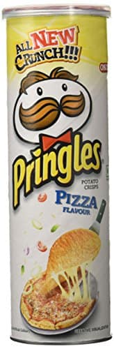 Pringles Potato Crisps Pizza Flavour 110g