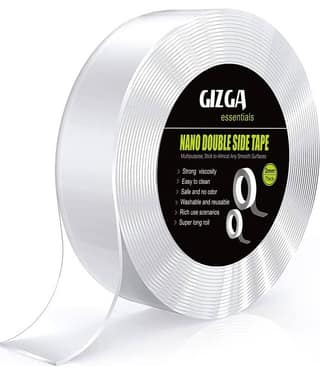 Gizga - Transparent Double Sided Nano Tape ( Pack of 1 )