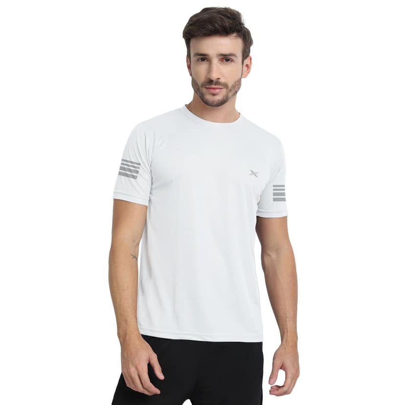 FTX Men Solid Round Neck Tshirt Pack Of 3 view 2