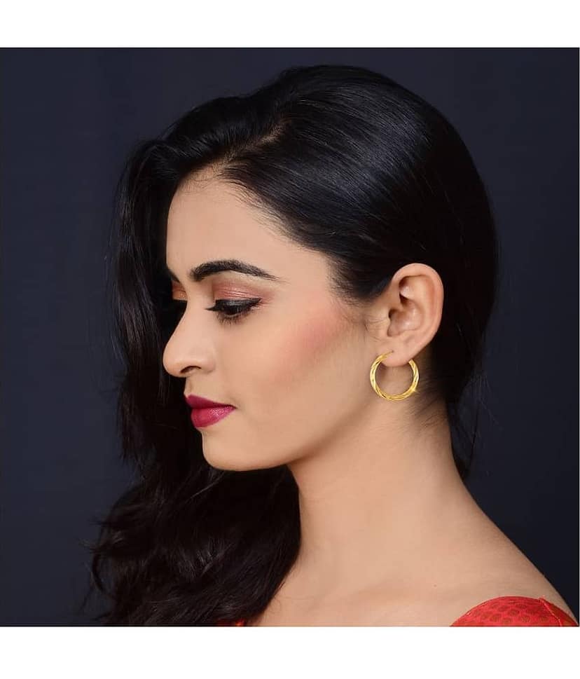 Traditional wear Chandbali, Bali, Round Bali, Round Earring alloy Gold Plated Bali Earring for Women and Girls view 2
