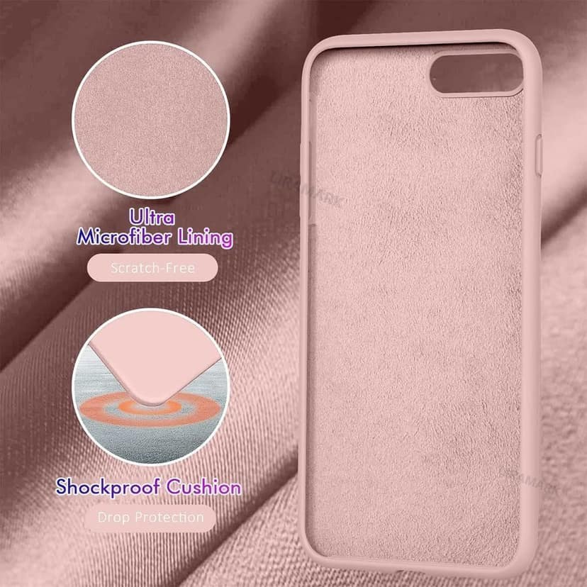 LIRAMARK Liquid Silicone Soft Back Cover Case for Apple iPhone 7 Plus / 8 Plus view 4