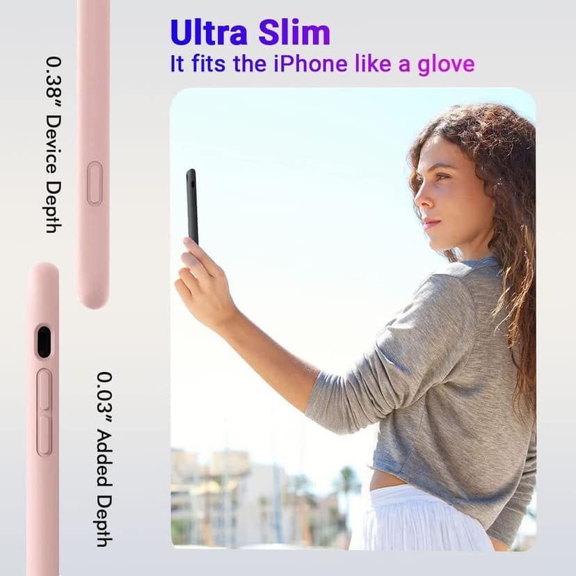 LIRAMARK Liquid Silicone Soft Back Cover Case for Apple iPhone 7 Plus / 8 Plus view 7