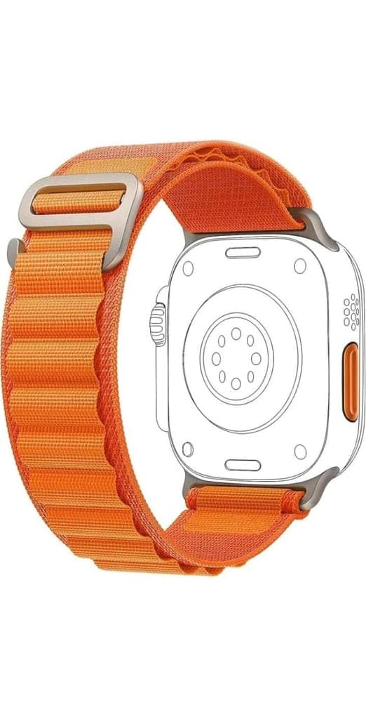 justly Smart Watch Strap Nylon G-Hook Alpine Loop Watch Straps Compatible For Watch Band Replacement Bands (42MM 44MM 45MM / 49MM Strap view 6