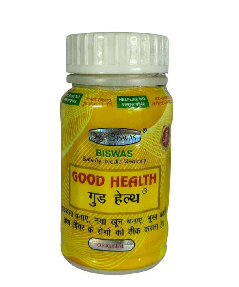 Dr Biswas Good Health Capsules – Natural Weight Gain, Energy & Immunity Booster | Appetite & Liver Support, Pk of 3 view 4