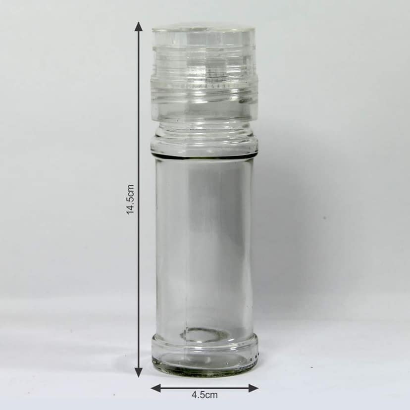 Puramio Spice Grinder/Crusher (Glass Bottle) (6 Bottles) view 2