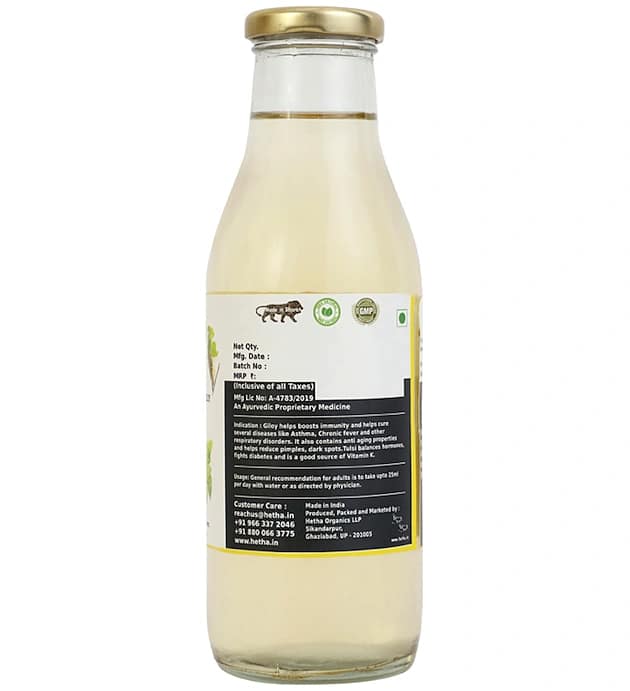 Tulsi Giloy Gaumutra Ark (Size - 1000 ml) by HETHA view 2