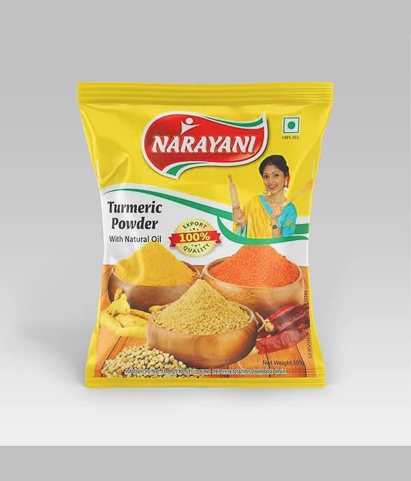 Narayani Spices 100 gm Haldi (Turmeric) ( Pack of 1 )