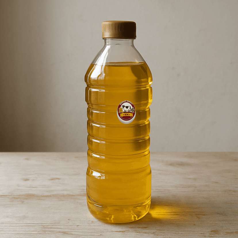 Kusham Market's pure groundnut oil