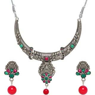 Hetprit Trendy Oxidised Beautiful Jewellery Set For Woman