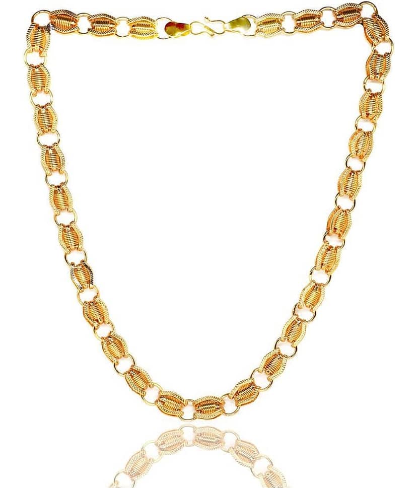 KRIMO Gold Plated Chain ( Set of 1 )