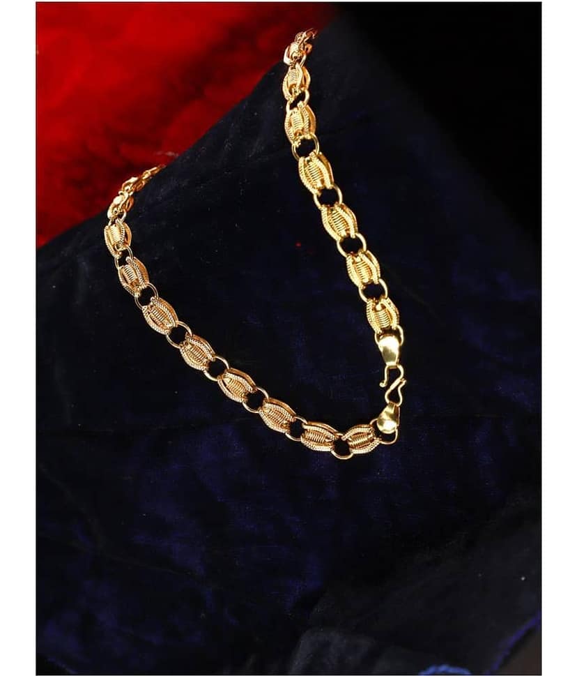 KRIMO Gold Plated Chain ( Set of 1 ) view 2
