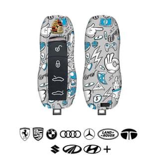 Cartoon Perfecto Car Key Skins