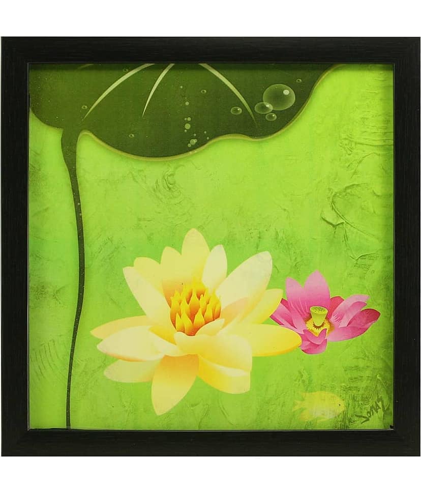 Indianara Kids Décor Synthetic Painting With Frame view 2