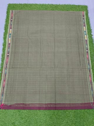 KJ PURAM HANDLOOMS COTTON TIE AND DIE SAREE