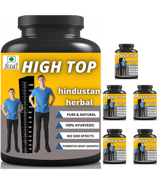 Hindustan Herbal high top 180 no.s Capsule Pack of 6