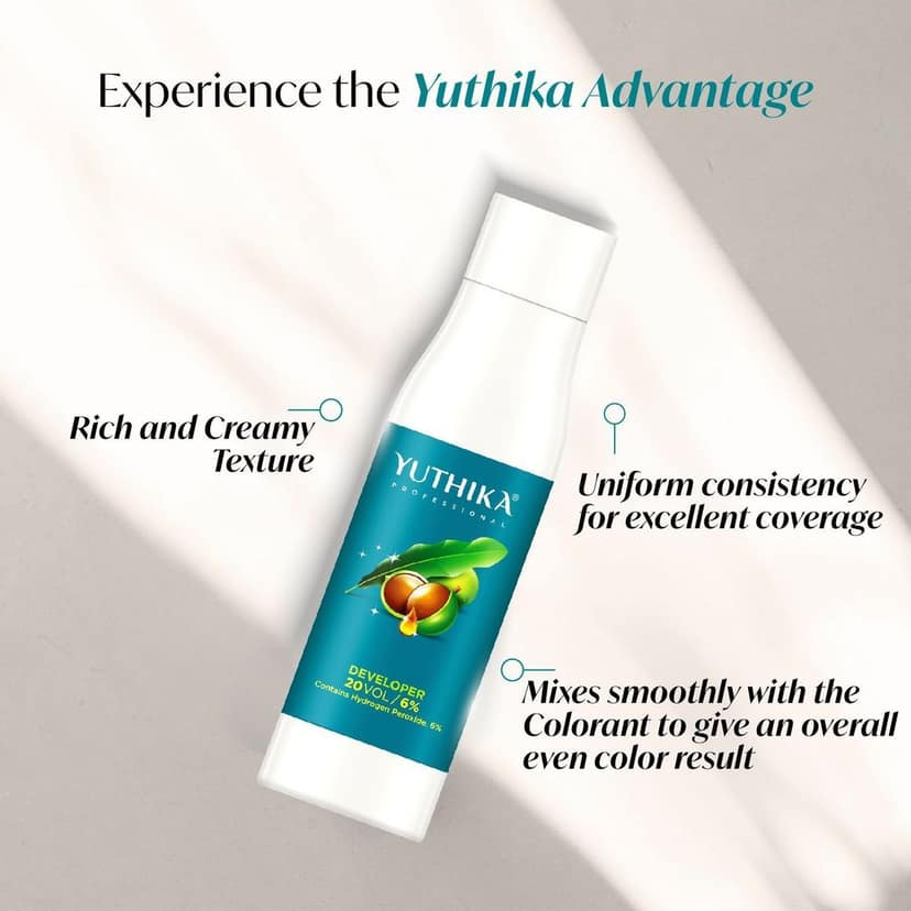 Yuthika Professional Developer for Hair Color 20 Volume (6%) 1000ml view 4