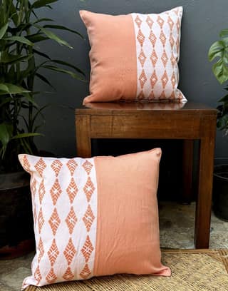 Hand Block Printed Cushion- Set of 2