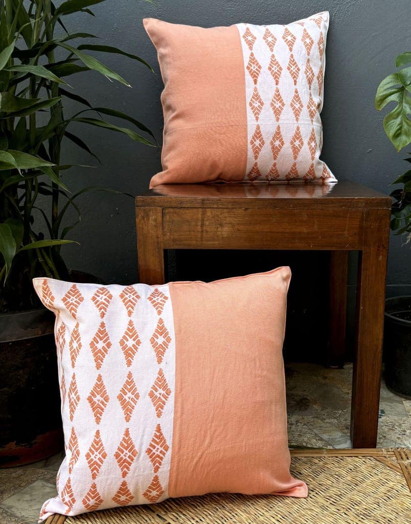 Hand Block Printed Cushion- Set of 2