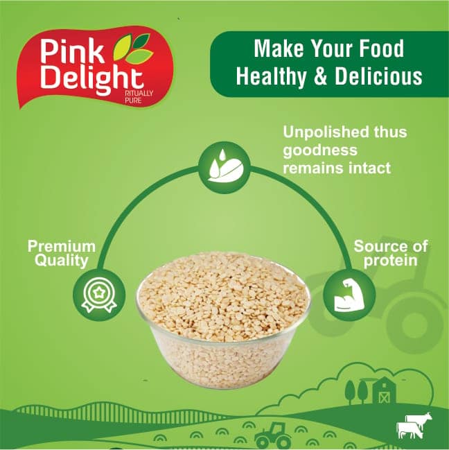 Pink Delight Unpolished And Dry Urad Dhuli / Mogar Dal | 500g Pack view 3