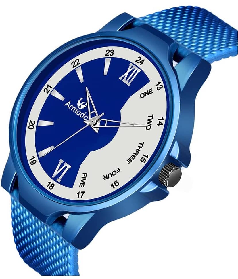 Armado 1513-BLUE Rubber Analog Men's Watch view 2