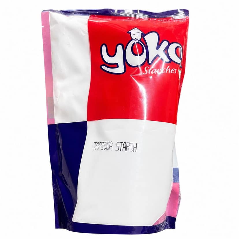 Yoko Tapioca Starch | Premium Tapioca Flour | Cassava Starch | Fine White Starch Powder for Cooking, Baking, Thickening & Food Preparation