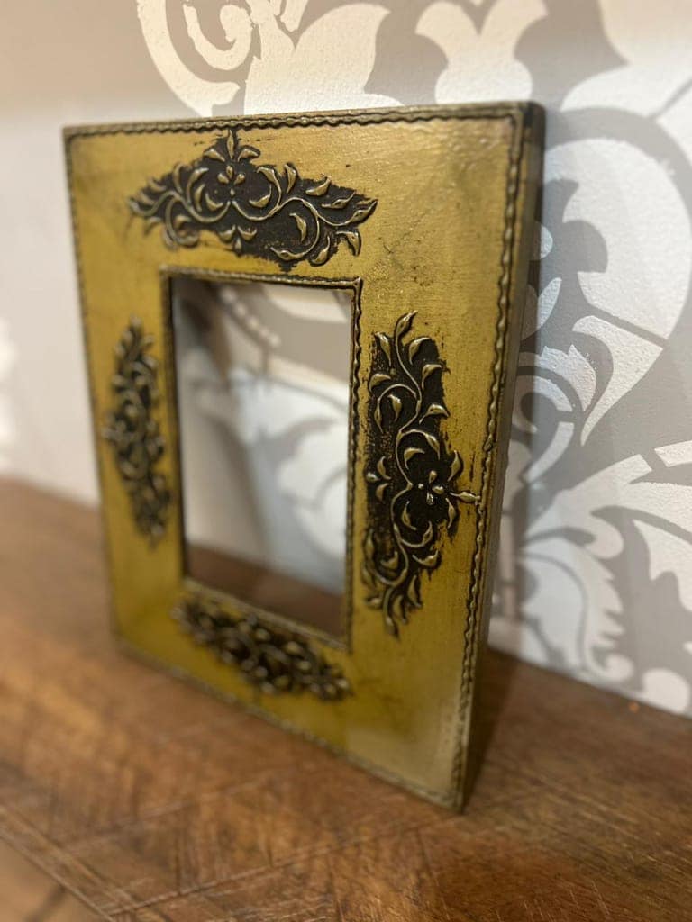 Seju Industires Rajasthani Traditional Hand Made Wooden Wall Hanging Photo Frame for Living Room, Home,Hotel set of 1 view 2