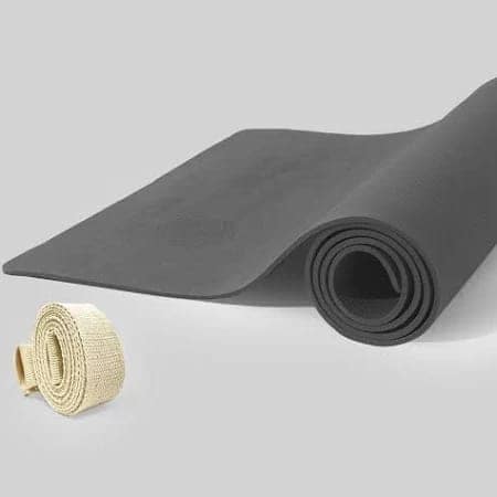 "Yoga Mat with Strap - Eco-Friendly TPE Yoga Mat, Non-Slip Exercise Mat for Home, Gym, Travel"