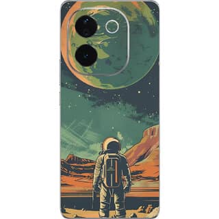Yug Emporium IQOO Z9s Pro 5G Planet Man (Back Cover, Multicolor)