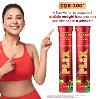 ACV CQR Plus Effervescent for Metabolism Support & Cravings Control Pack of 2