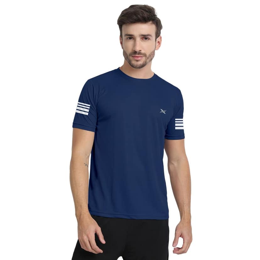 FTX Men Solid Round Neck Tshirt Pack Of 3 view 6