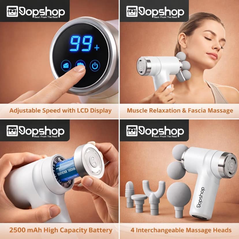 Dopshop Massage Fascial Gun MS-607 view 2