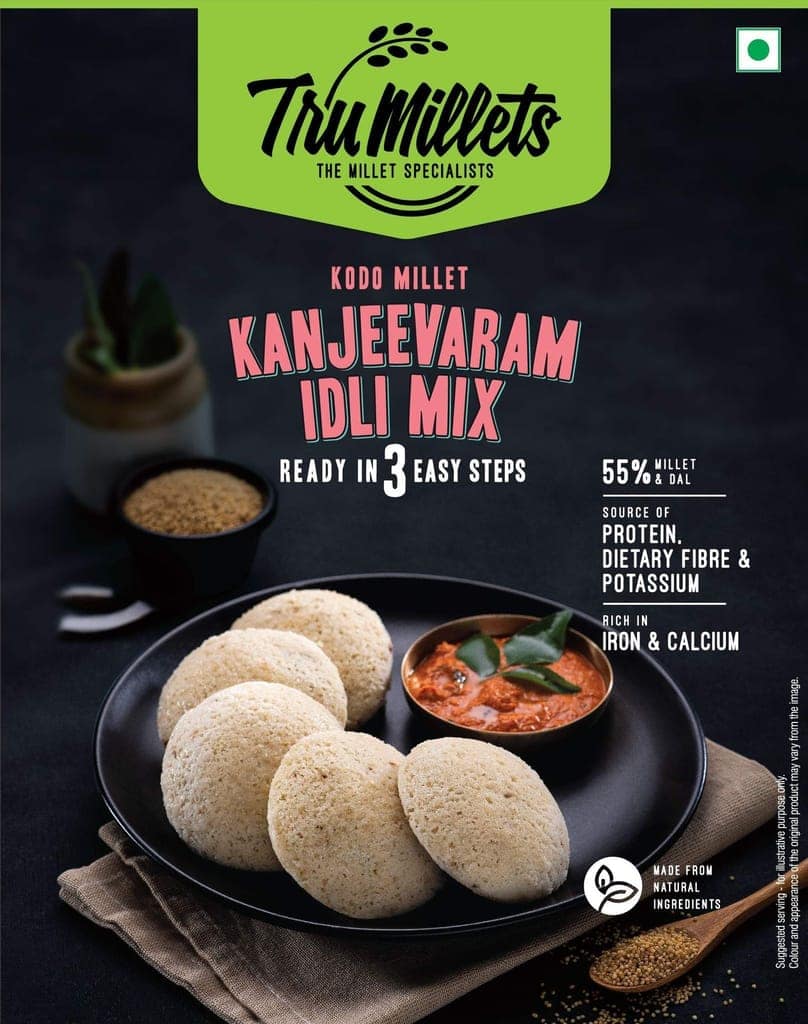 Trumillets Ready to Cook Kodo Millet Kanjeevaram Idli Mix view 2