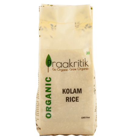 Praakritik Organic Kolam Rice 500 G