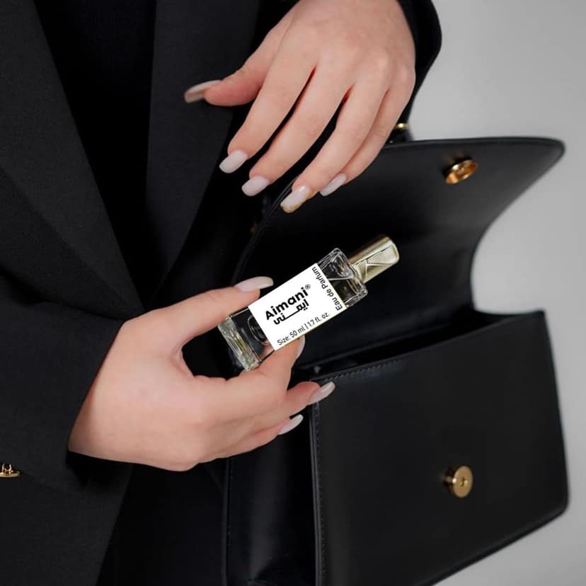 Aimani Ana Abiyedh Leather Eau de Parfum | Bold & Spicy Leather Fragrance for Men & Women | Long-Lasting Arabic Perfume | 50ml view 4