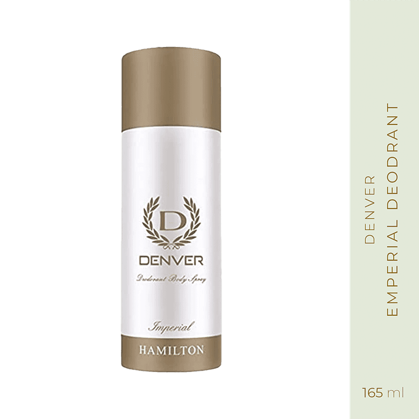 Denver Hamilton Imperial Deodorant Body Spray - For Men, 165 Ml